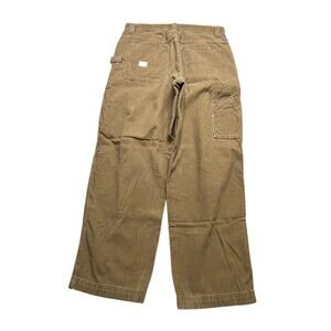 Vintage 90s Old Navy Painter Carpenter Corduroy Pants Brown 34x30 Workwear Y2K